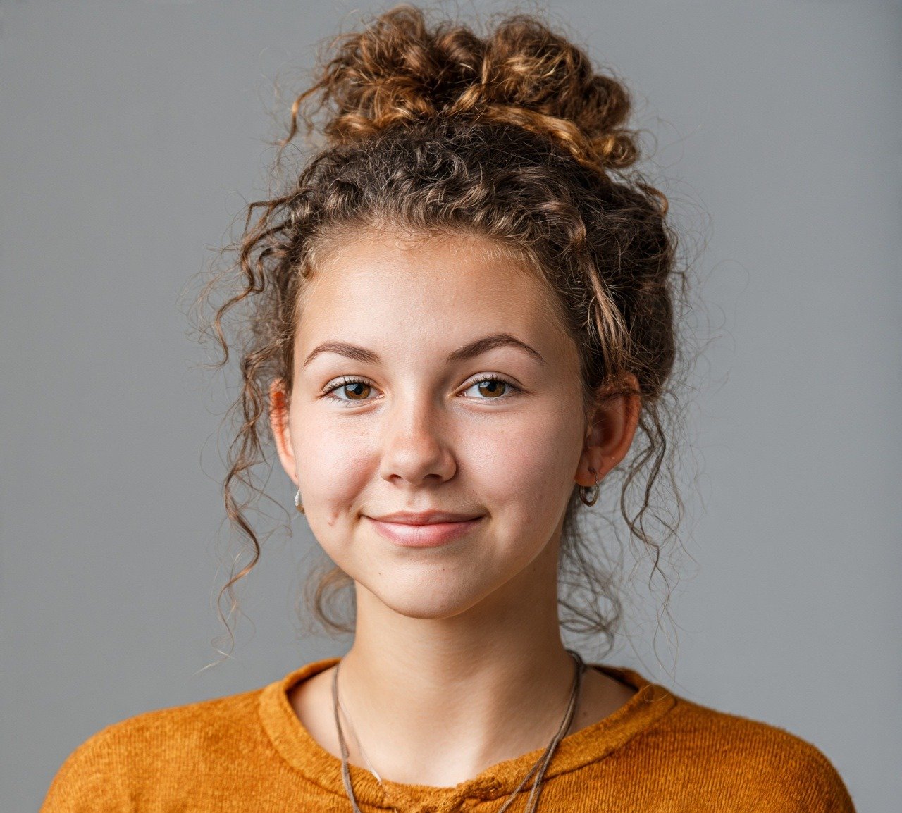 15 Trending Curly Bun Hairstyles That Instantly Elevate Your Style 1 curly bun hairstyles