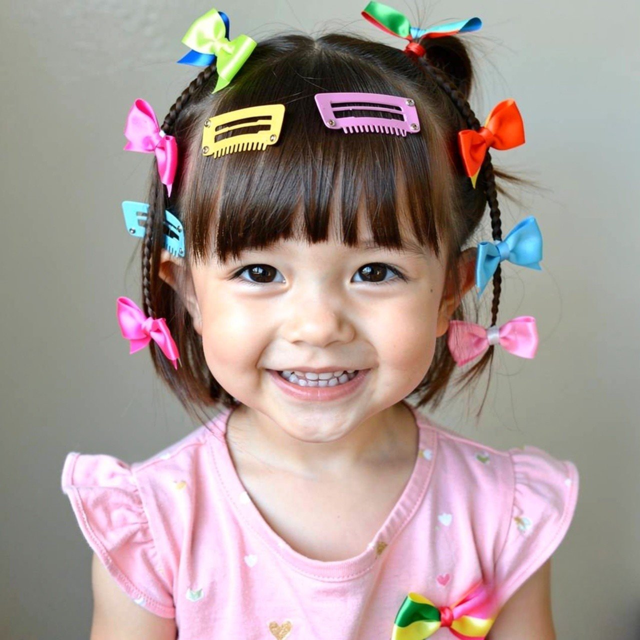Hairstyles for Short Hair Kids: 15 Trendy Ideas that You’ll Love 9 cute clip in hairstyle ideas for kids with short h