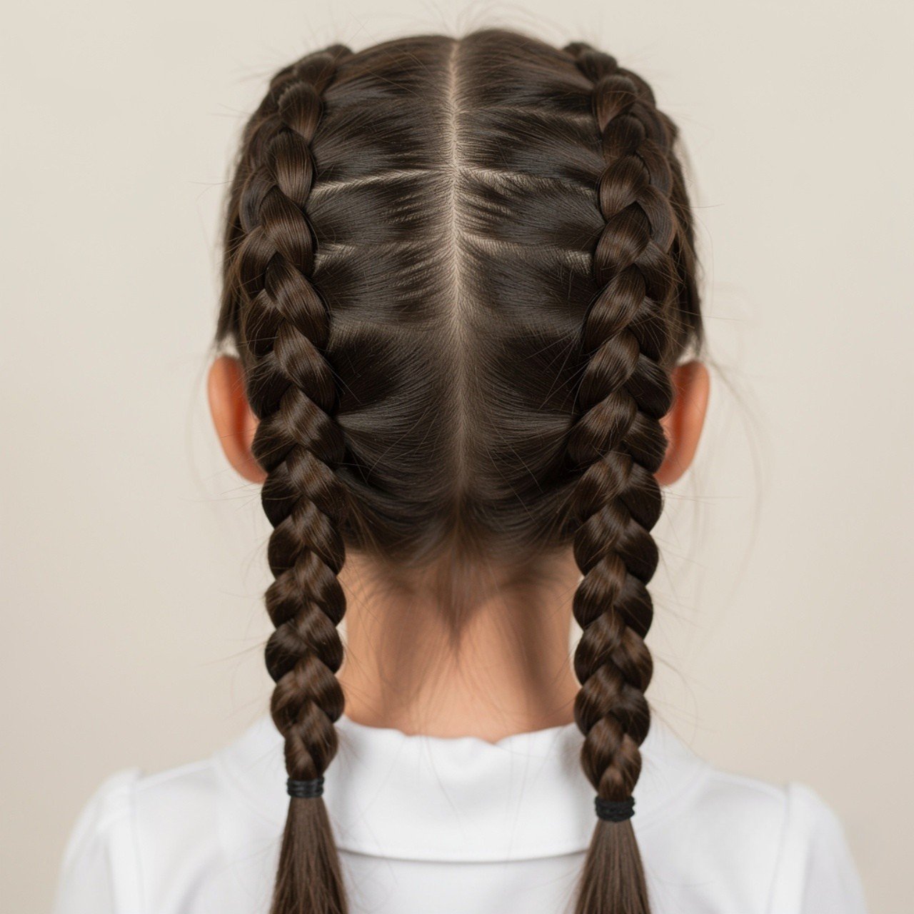 14 Trendy Hairstyles School Ideas that You'll Love 6 double braided hairstyle for school single photo f