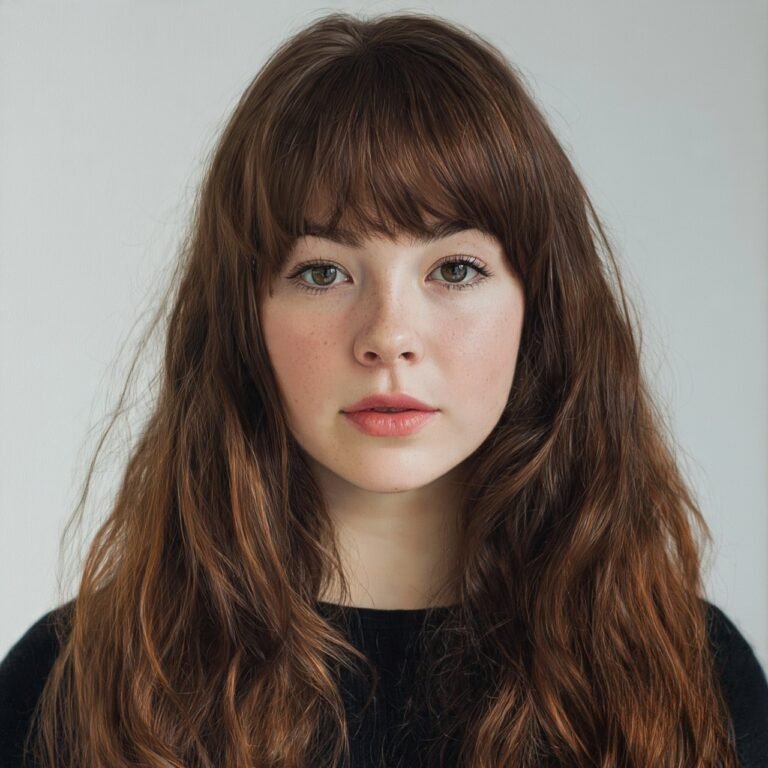 Long Hairstyles with Bangs: 16 Trendy Ideas To Try Now 22 long hairstyles with bangs