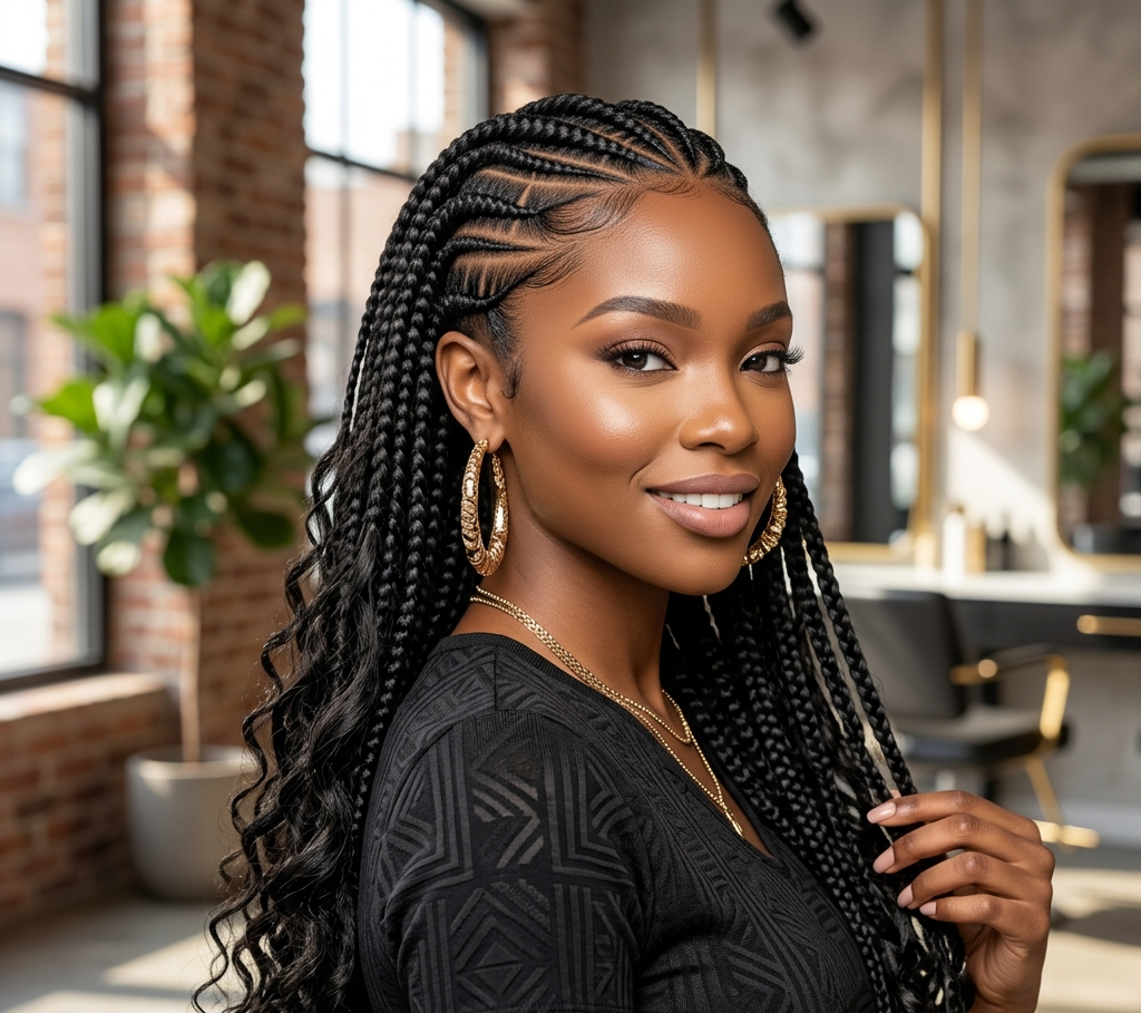 ghana qucik weave hairstyle braids for bold looks