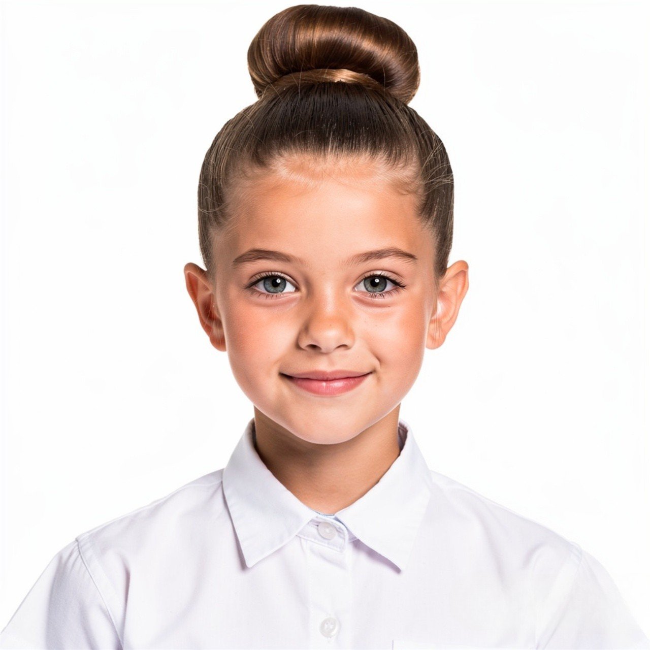 14 Trendy Hairstyles School Ideas that You'll Love 12 high bun hairstyle for school single person full h