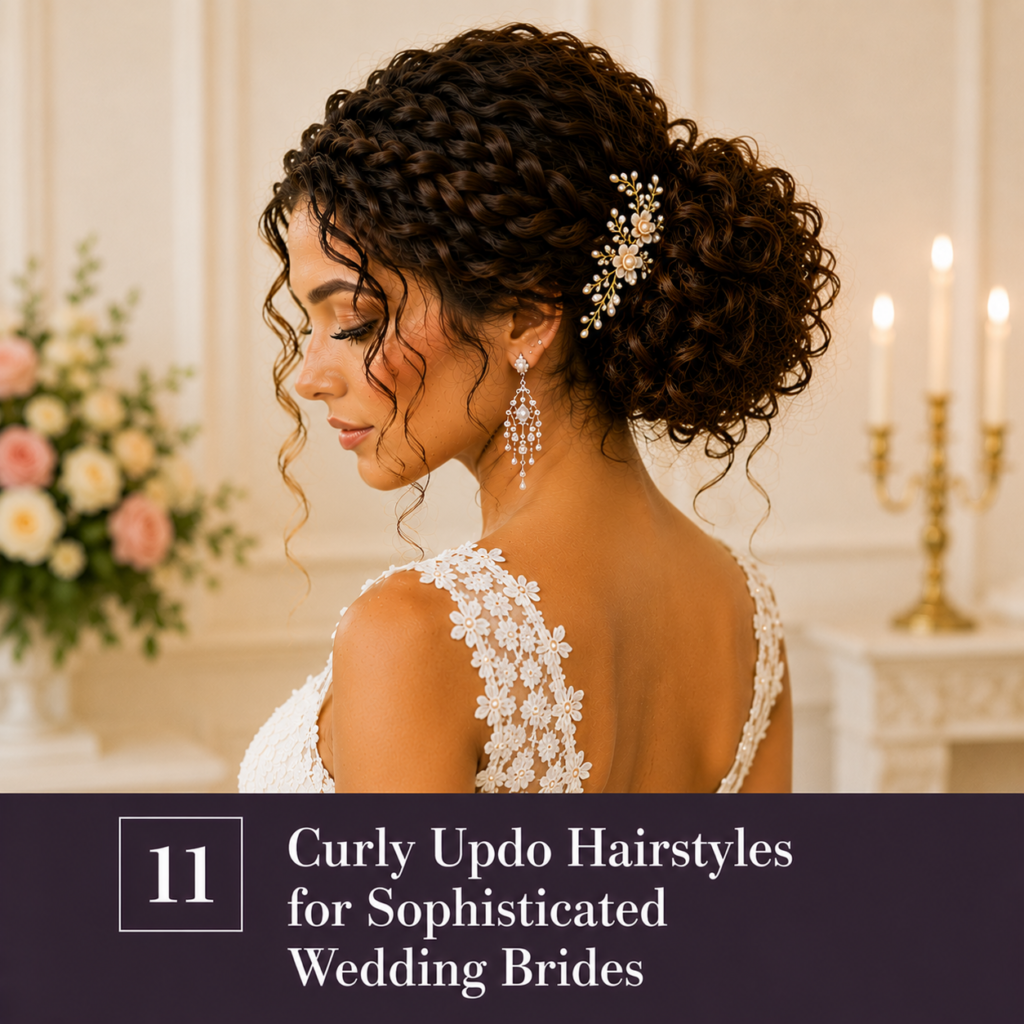 15 Trending Wedding Hairstyles for Curly Hair to Inspire Your Bridal Look 12 image 10