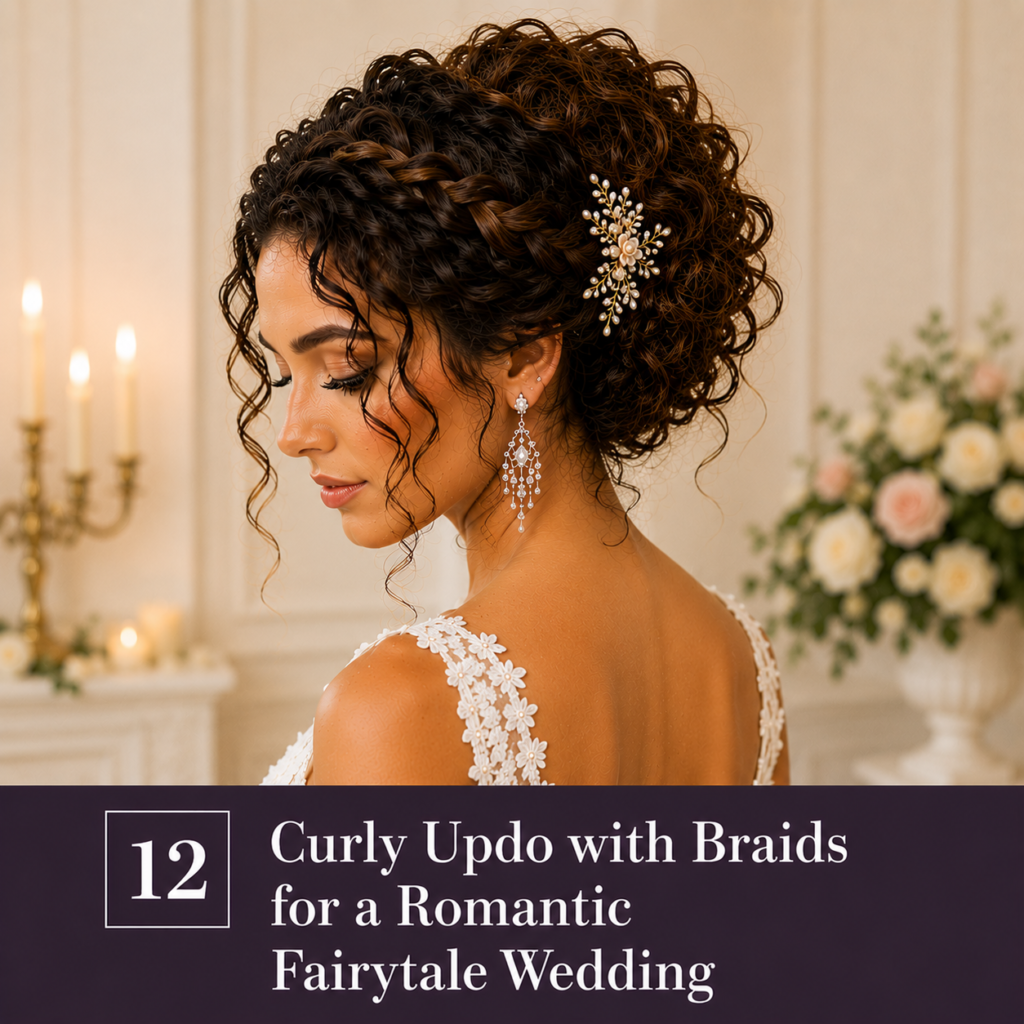 15 Trending Wedding Hairstyles for Curly Hair to Inspire Your Bridal Look 13 image 11