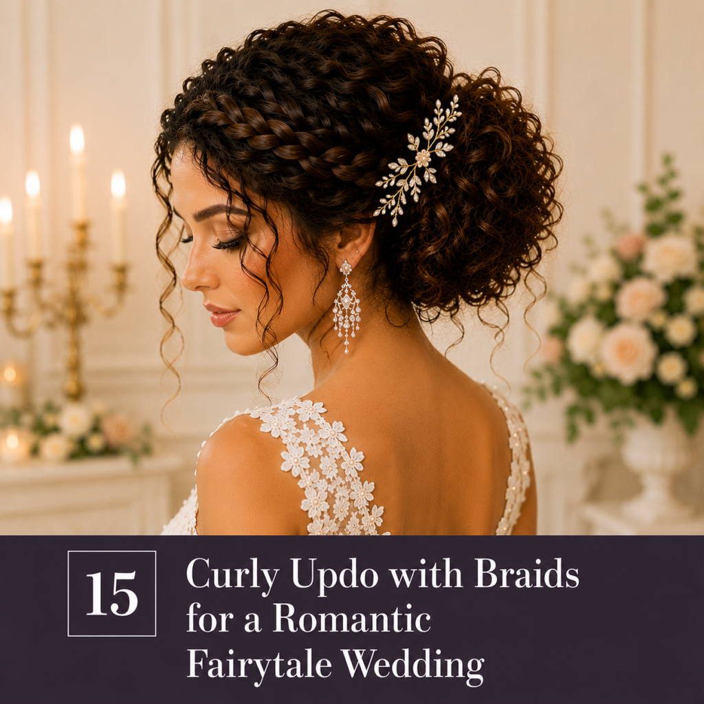 15 Trending Wedding Hairstyles for Curly Hair to Inspire Your Bridal Look 16 image 14