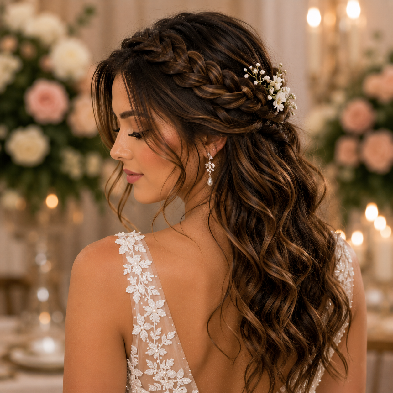 14 Gorgeous Wedding Hairstyles for Long Hair You'll Love 4 image 143