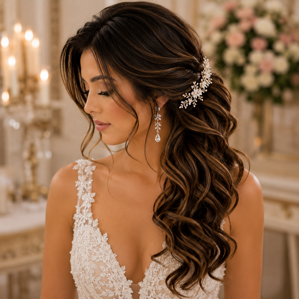 14 Gorgeous Wedding Hairstyles for Long Hair You'll Love 6 image 145