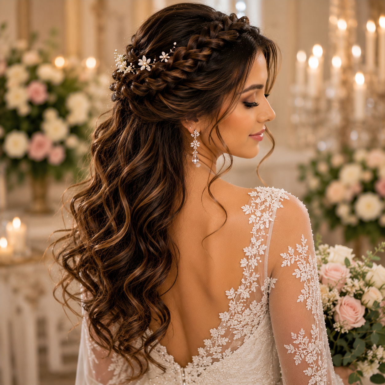 13 Trending Wedding Hairstyles Half Up Half Down for Every Bride 4 image 179