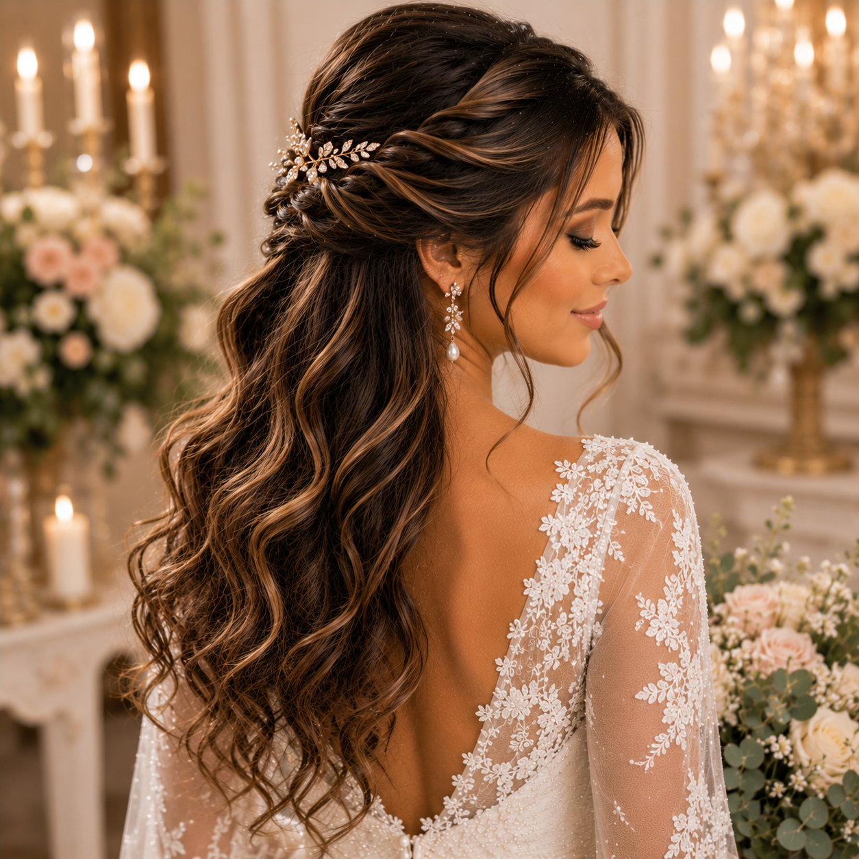 13 Trending Wedding Hairstyles Half Up Half Down for Every Bride 9 image 184