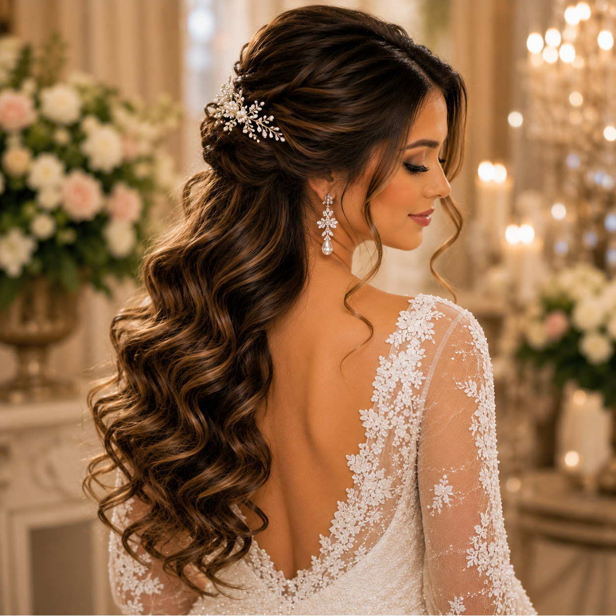 13 Trending Wedding Hairstyles Half Up Half Down for Every Bride 3 image 186