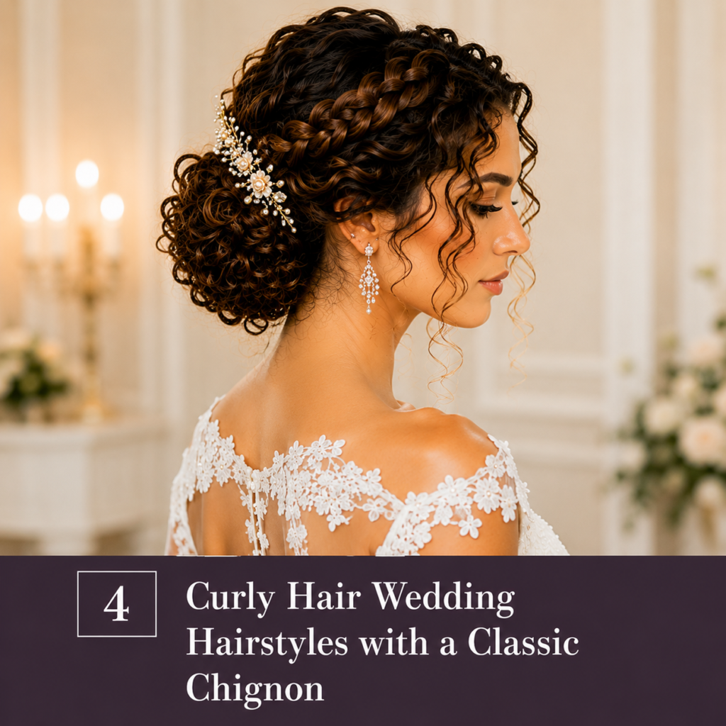 15 Trending Wedding Hairstyles for Curly Hair to Inspire Your Bridal Look 5 image 3