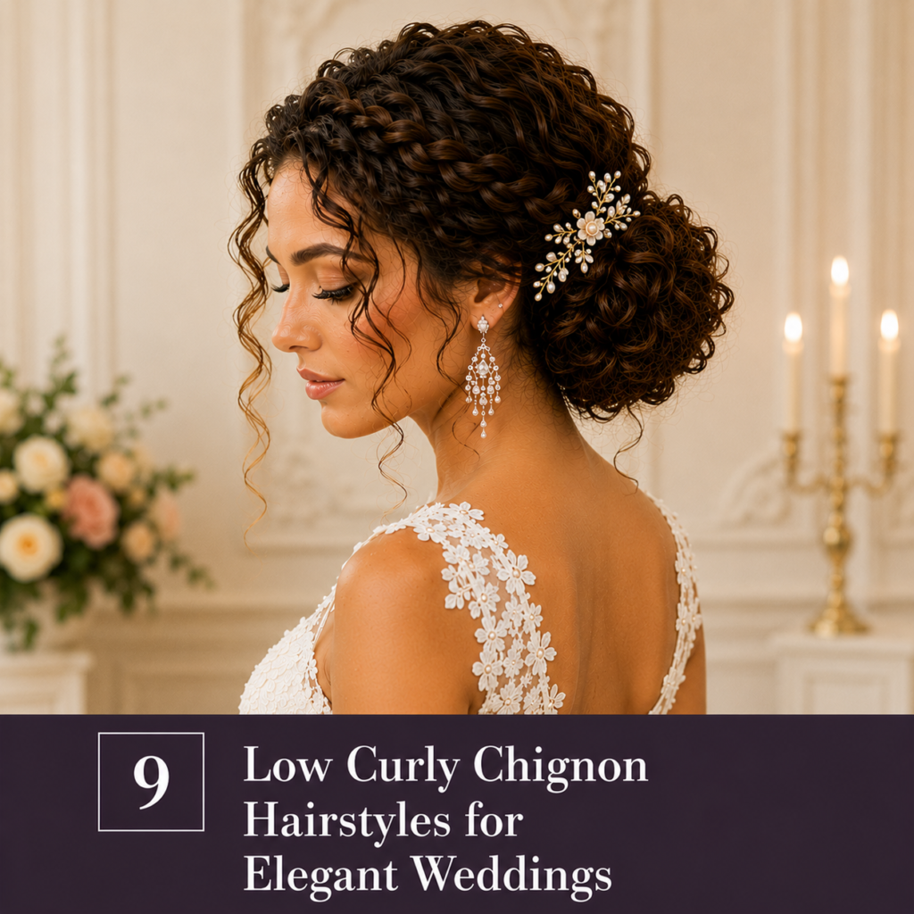 15 Trending Wedding Hairstyles for Curly Hair to Inspire Your Bridal Look 10 image 8