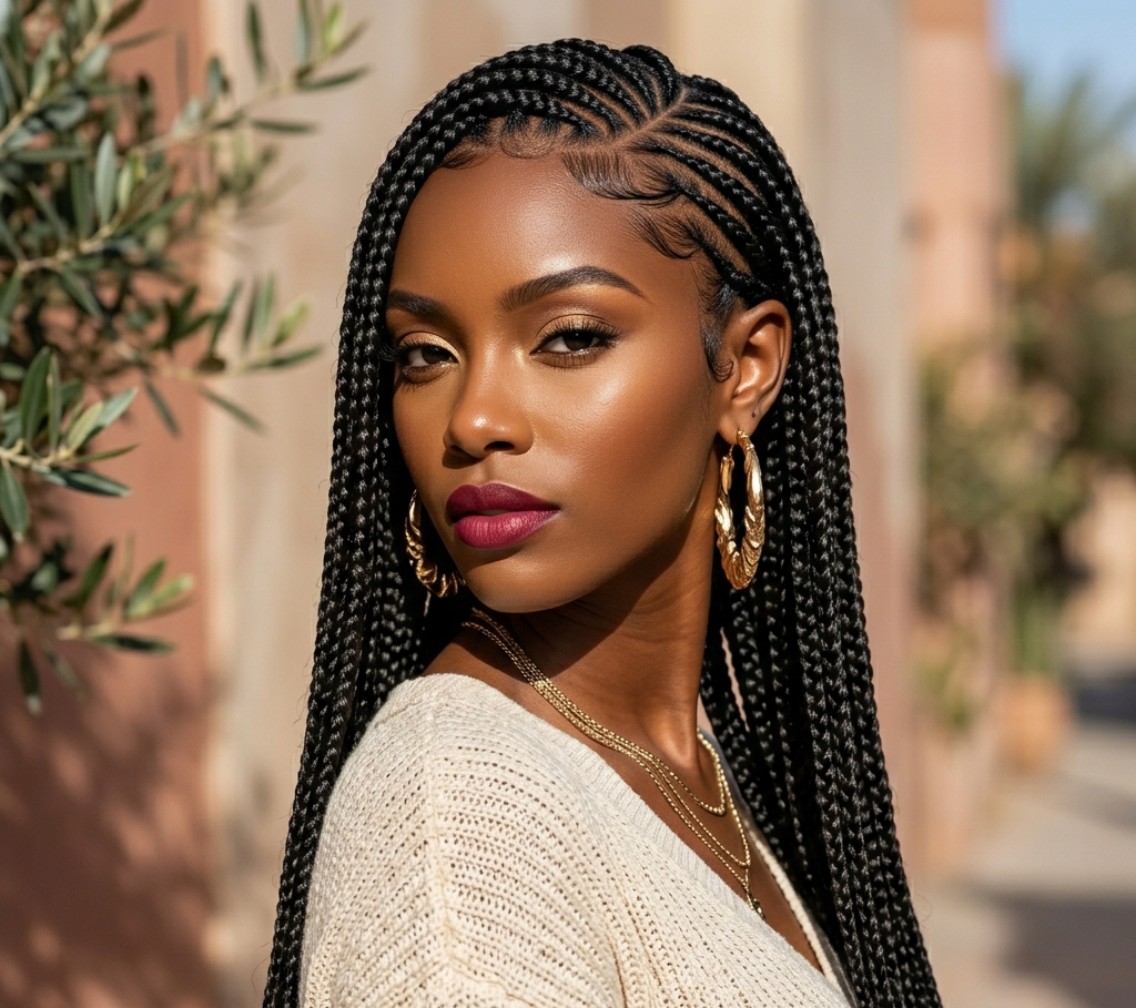 lemonade quick weave hairstyle braids for bold style