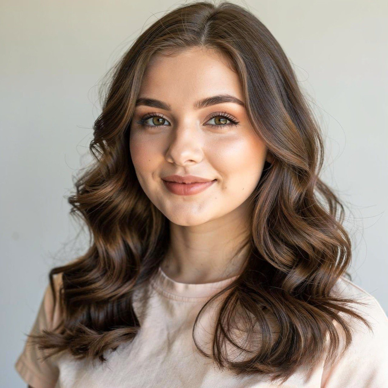 loose waves hairstyle for back to school single su