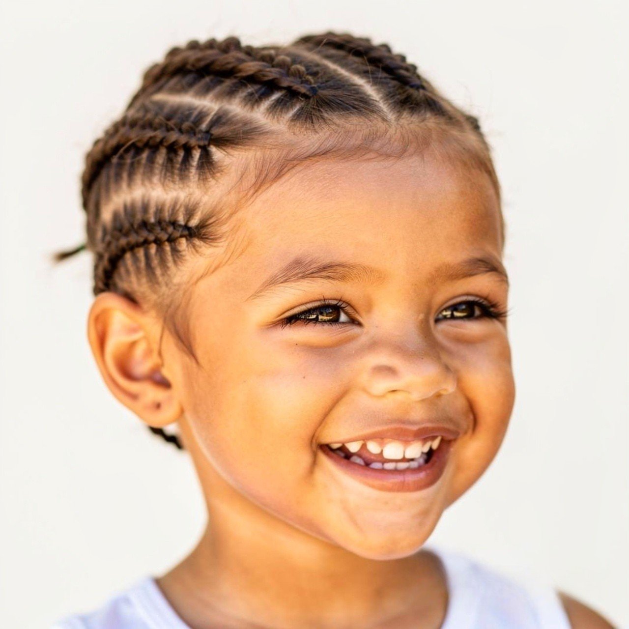 Hairstyles for Short Hair Kids: 15 Trendy Ideas that You’ll Love 8 mini braid hairstyles for kids with short hair sin