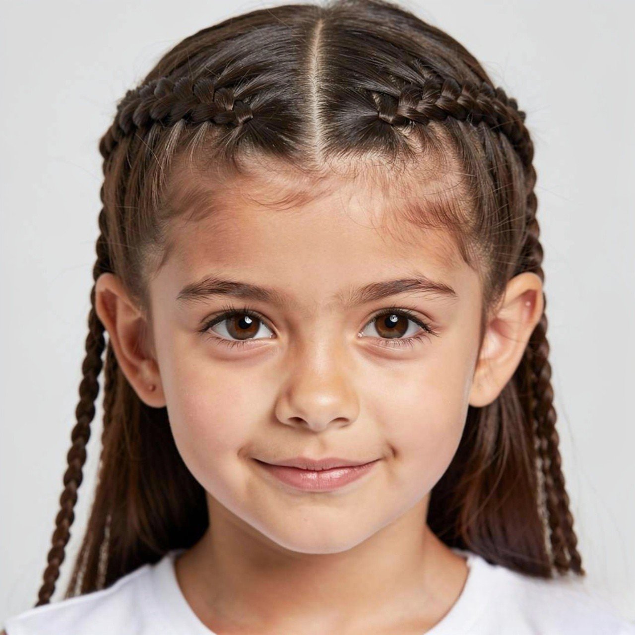 14 Trendy School Hairstyles for Medium Hair that You’ll Love 14 mini braids school hairstyle for medium hair singl