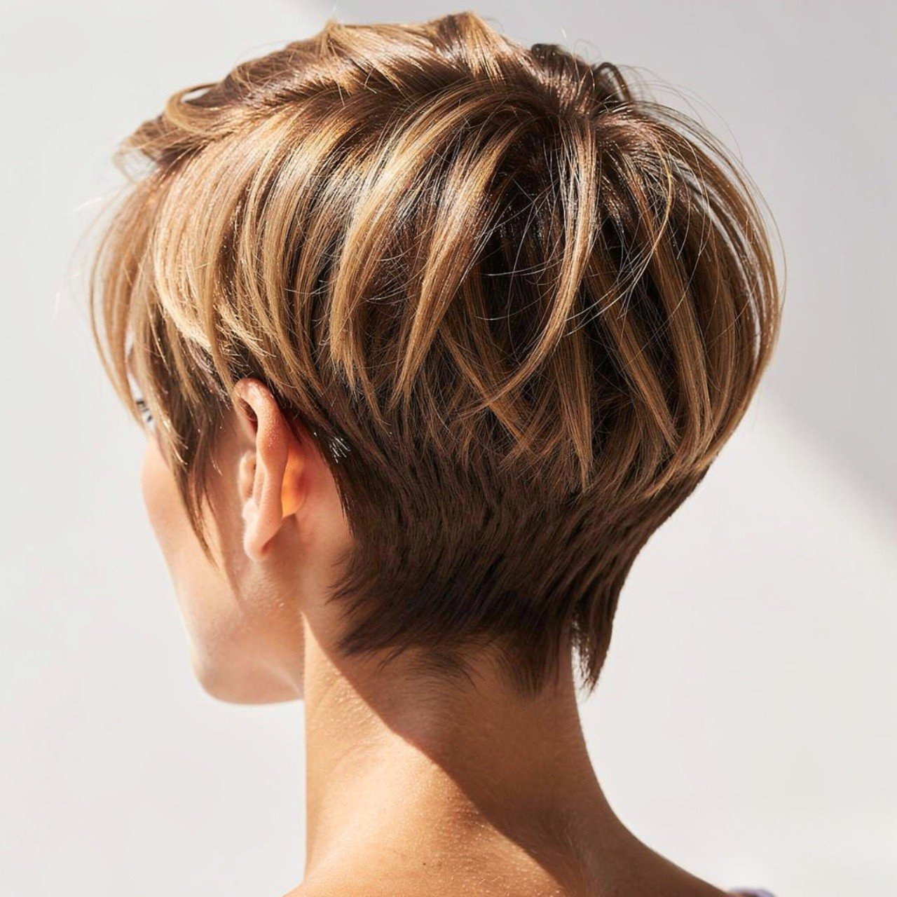 pixie cut summer hairstyle single photo full hairs