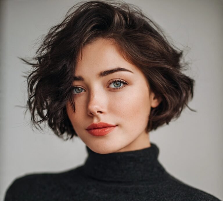 short wavy hairstyles