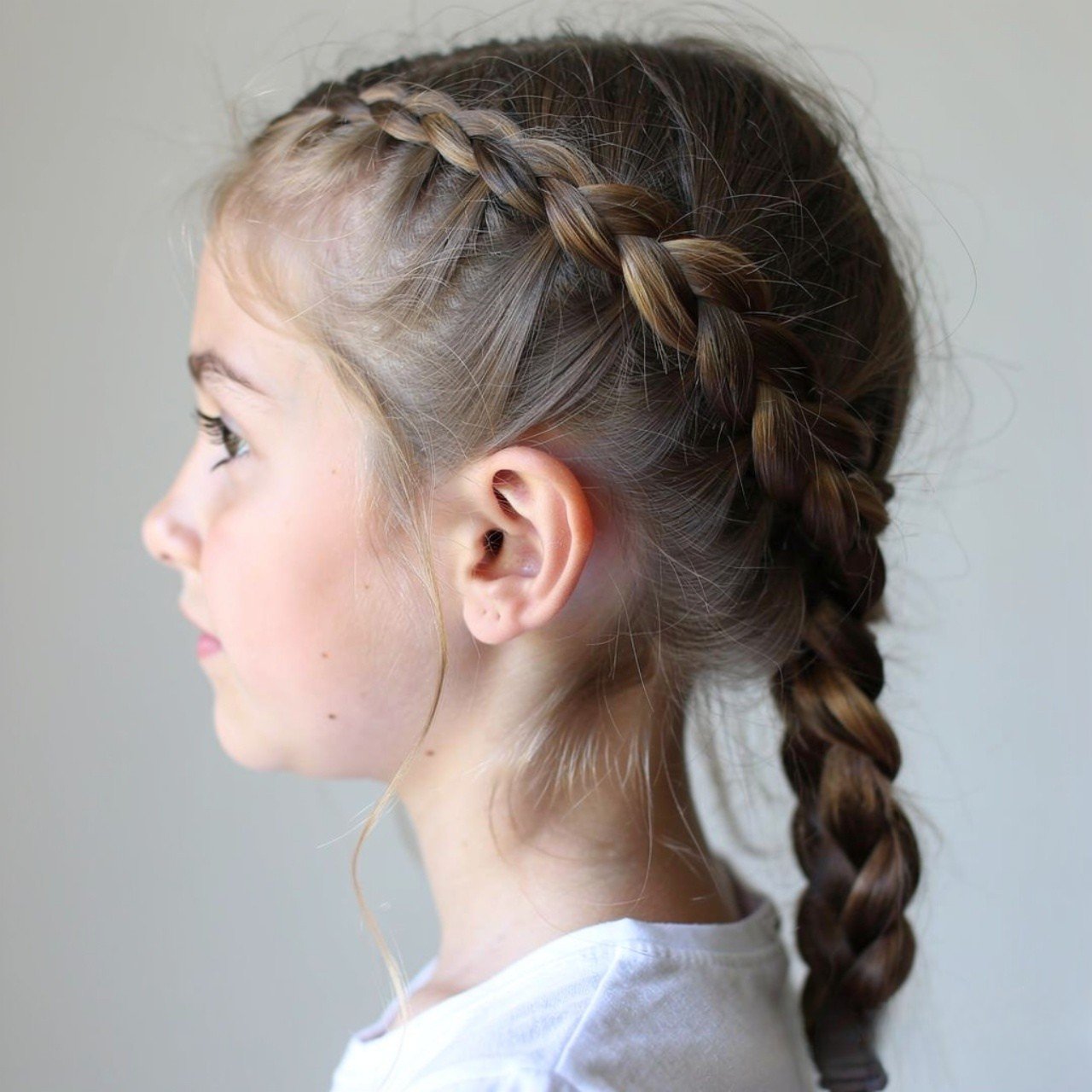 side braid hairstyle for school quick and easy sin