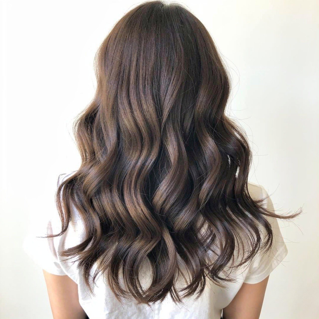 single photo focused on full hairstyle no cropping