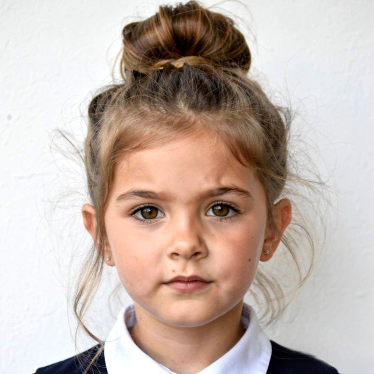 14 Trendy Hairstyles School Ideas that You'll Love 5 single photo of a school age girl with a full mess