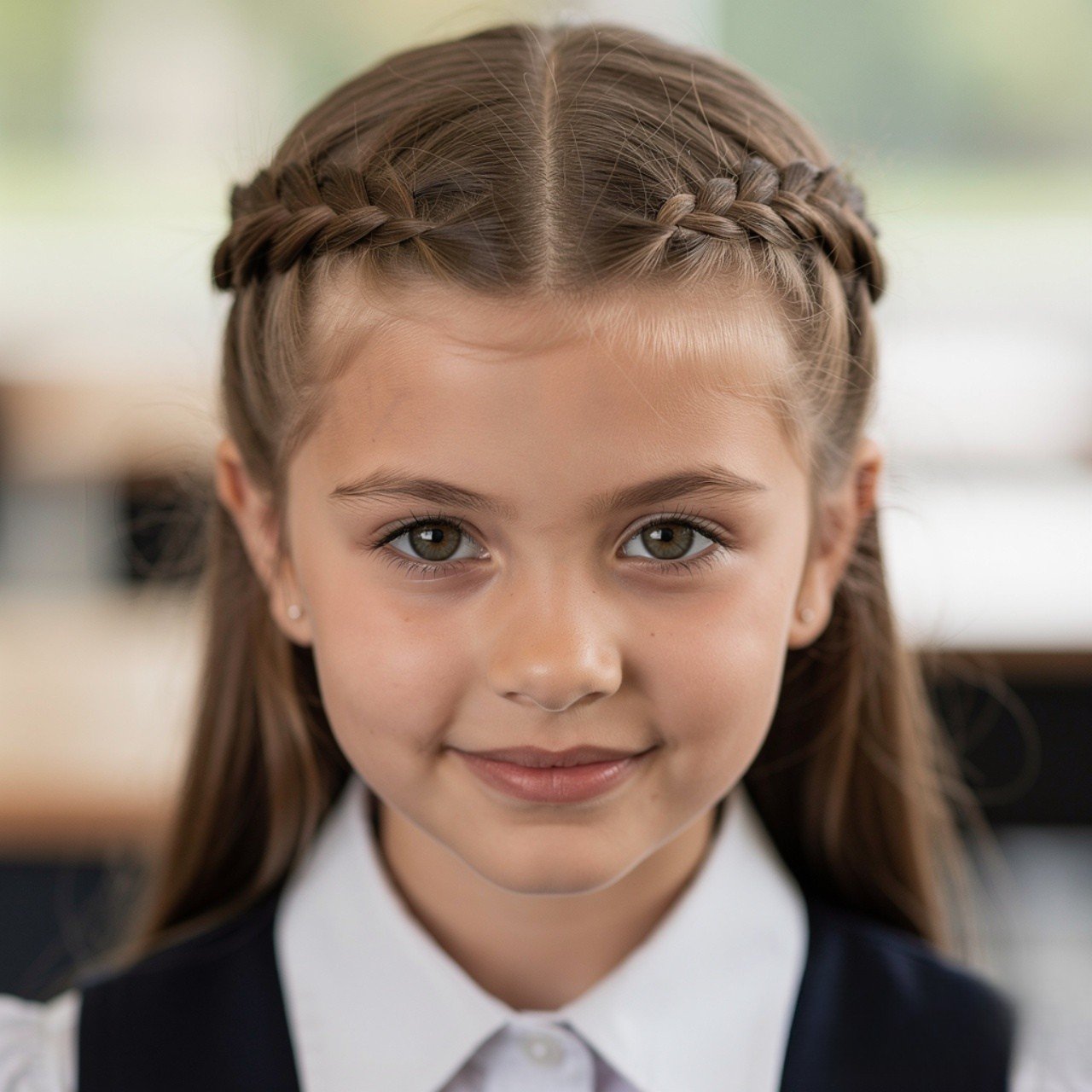 Girl Hairstyles for School: 18 Trendy Ideas that you'll love 12 single photo of a schoolgirl hairstyle featuring t