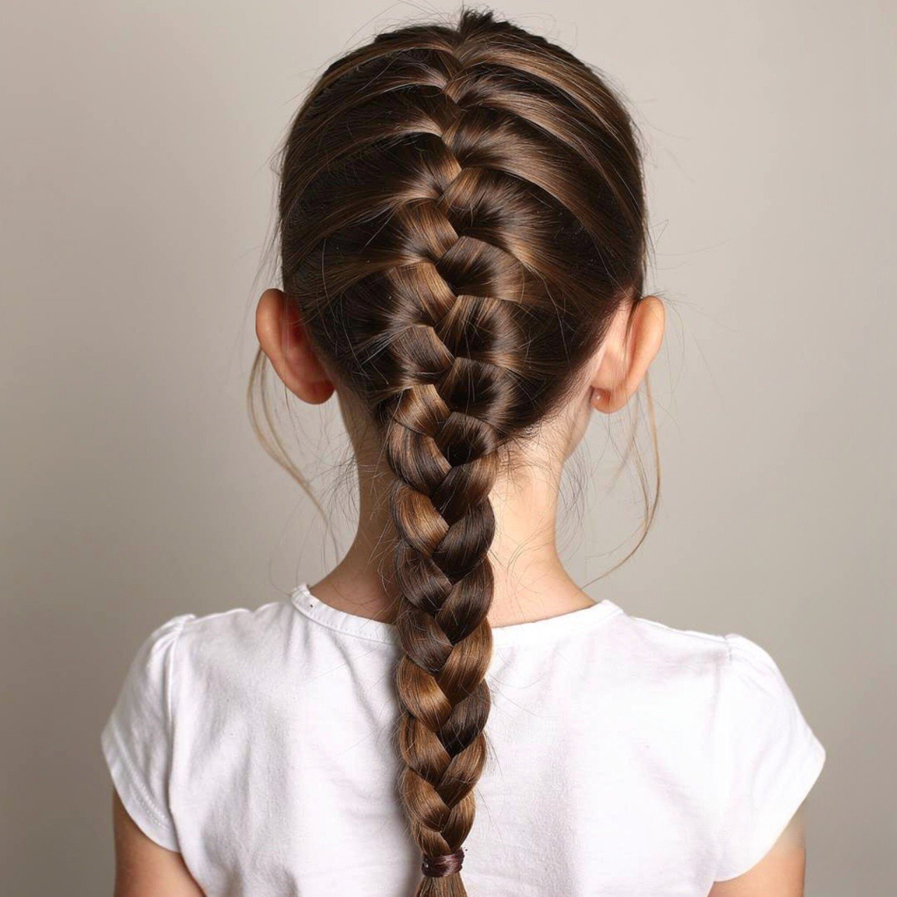 14 Trendy Hairstyles for School Braids That Stay Cute All Day 4 single square photo showing full dutch braid hairs