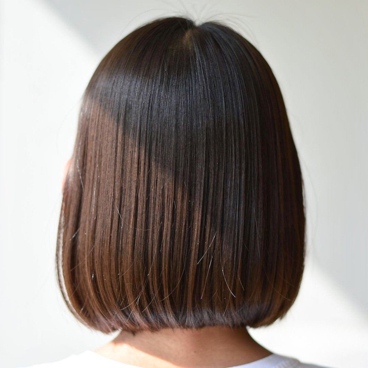 straight sleek quick easy cute hairstyle for schoo