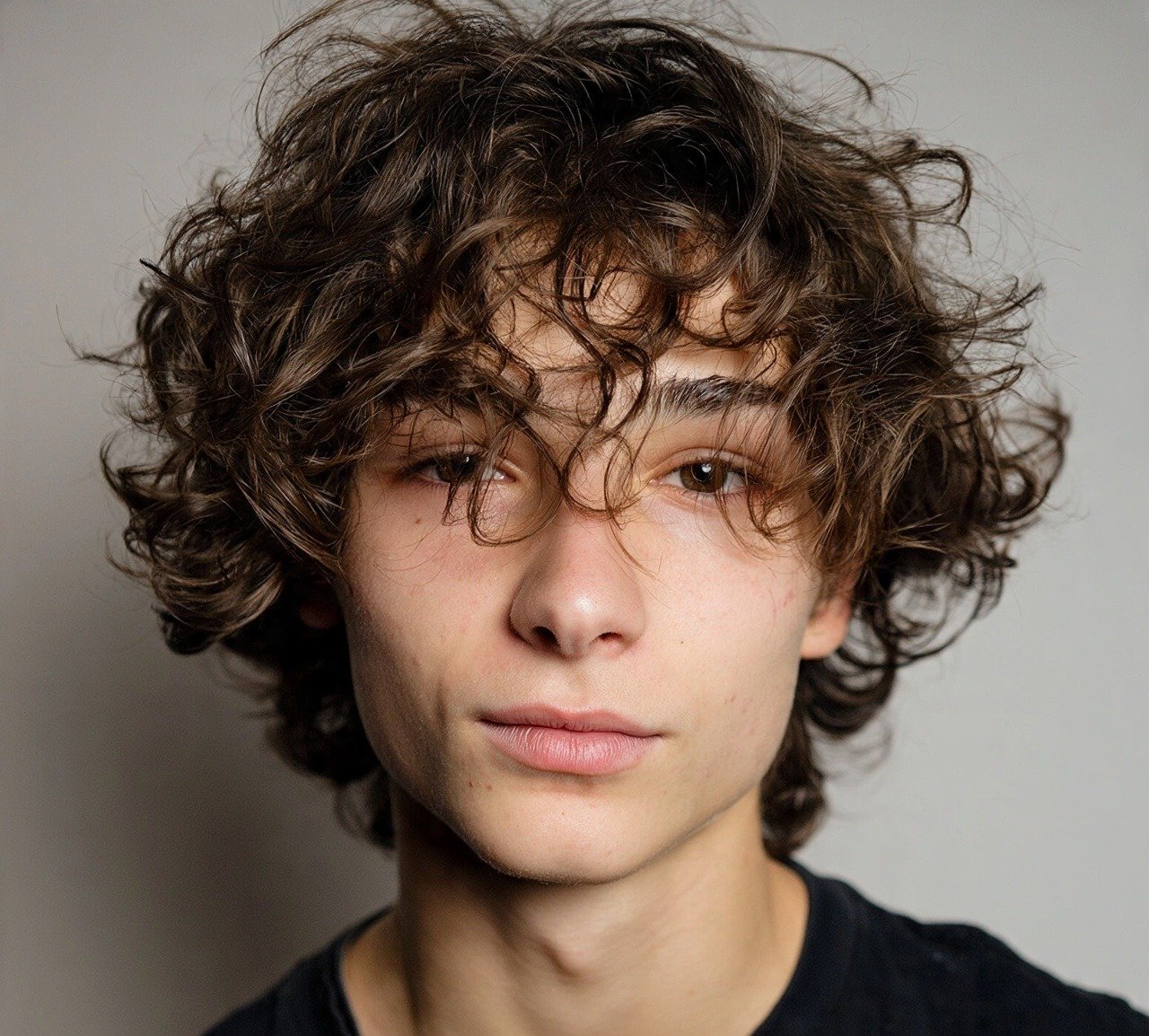 wavy hairstyles men
