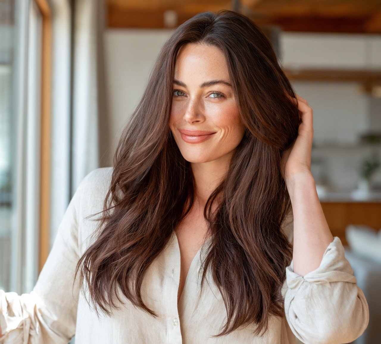 15 Trending Hair Color Brown Ideas That Are Pure Pinterest Magic 2 1. Classic Chocolate Brown Hair Color