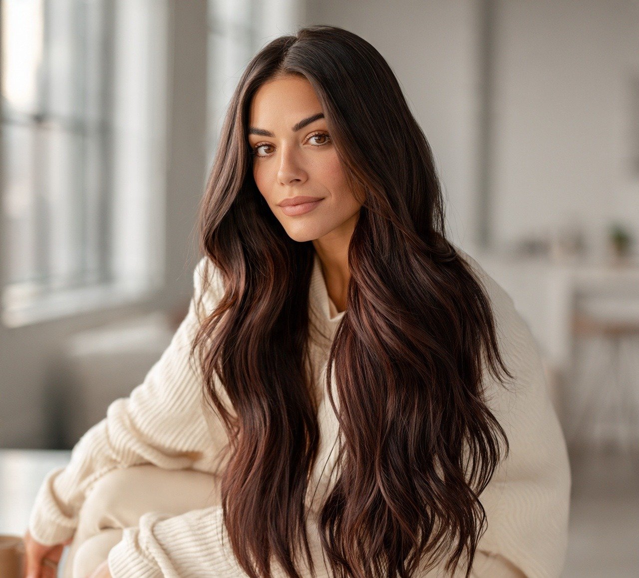 15 Trendy Brunette Hair Color Ideas to Try Now 2 1. Rich Espresso Brown Brunette Hair Color