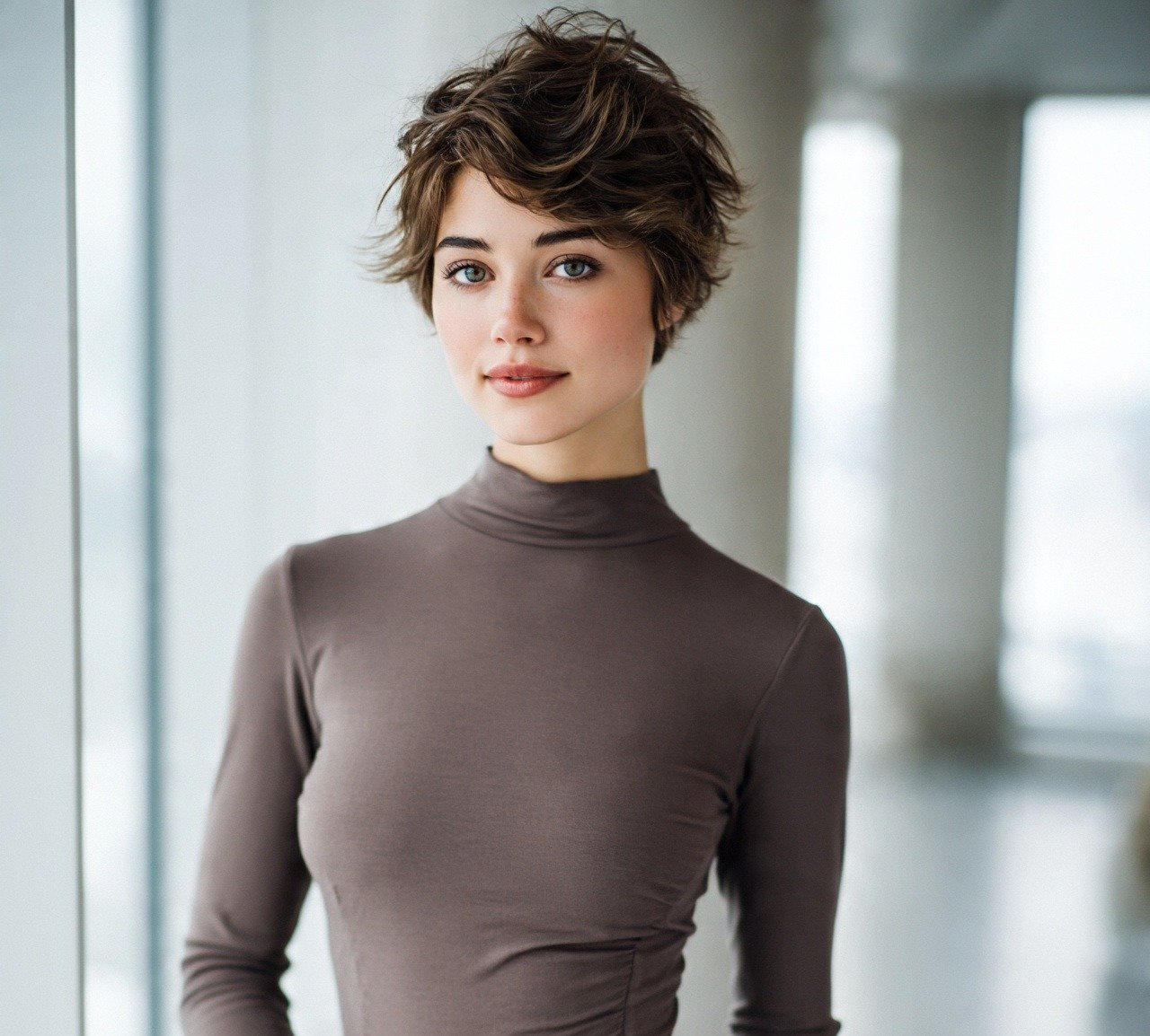 Hairstyles for Short Hair Easy: 14 Trendy Ideas That Actually Work 2 1. Tousled Pixie Waves Hairstyles For Short Hair Easy
