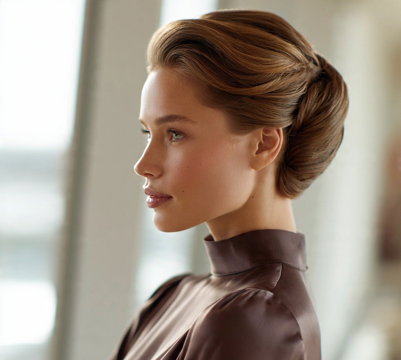 13 Trendy Updo Hairstyles For Short Hair That Prove Length Isn't Everything 12 11. Elegant French Twist Hairstyles For Short Hair