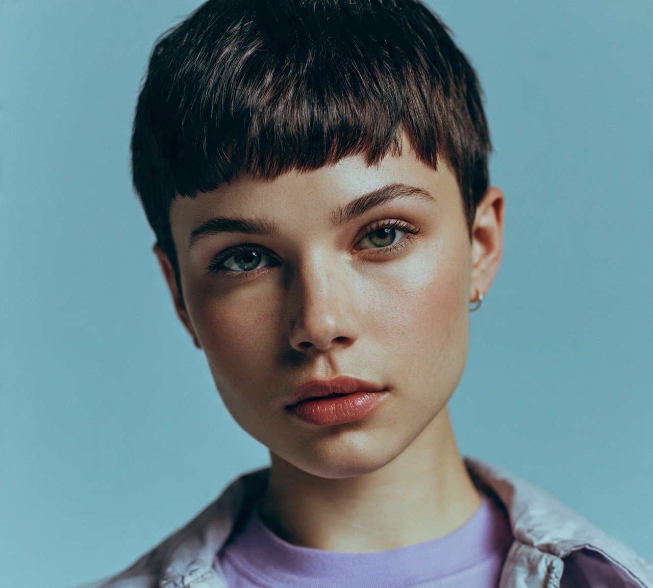 17 Trendy Hairstyles For Short Hair Y2K You'll Absolutely Love 13 12. Chunky Chelsea Fringe Pixie Hairstyles For Short Hair Y2K