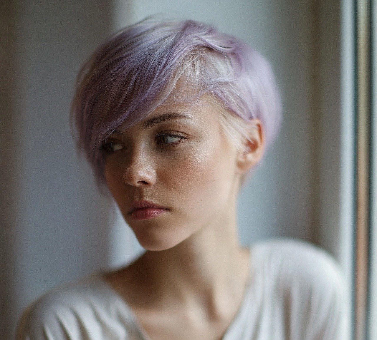 Short Hair Color Ideas: 16 Trendy Shades to Try Right Now 14 13. Pastel Lavender Pixie Short Hair Color