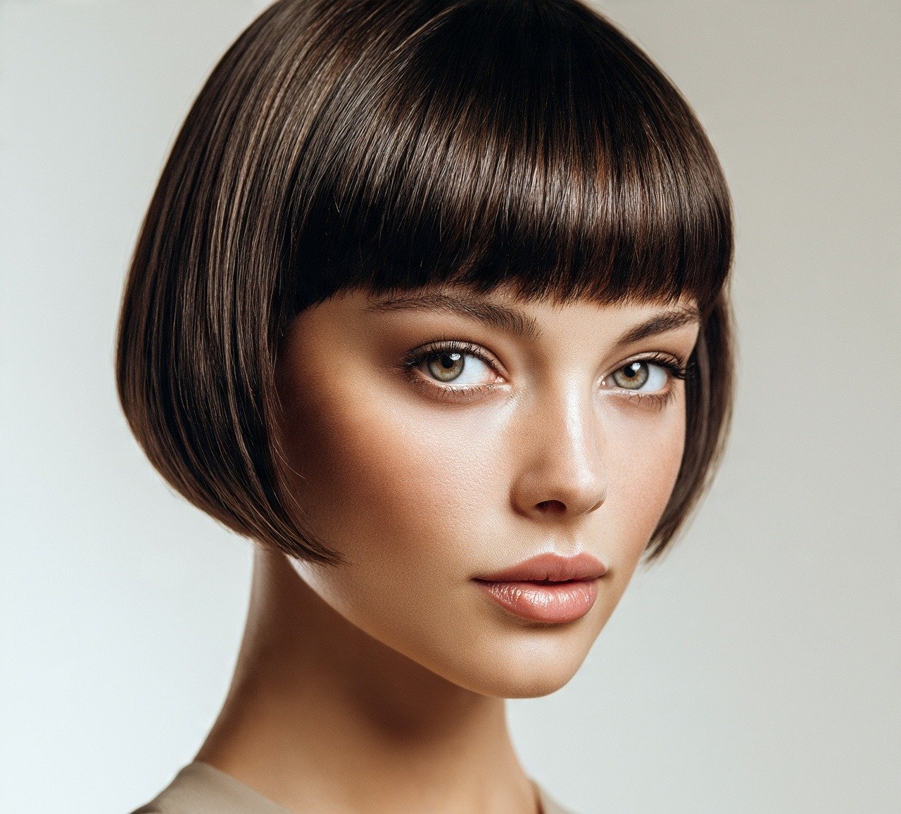 14. Blunt Pixie Bob Hybrid Hairstyles for Short Hair
