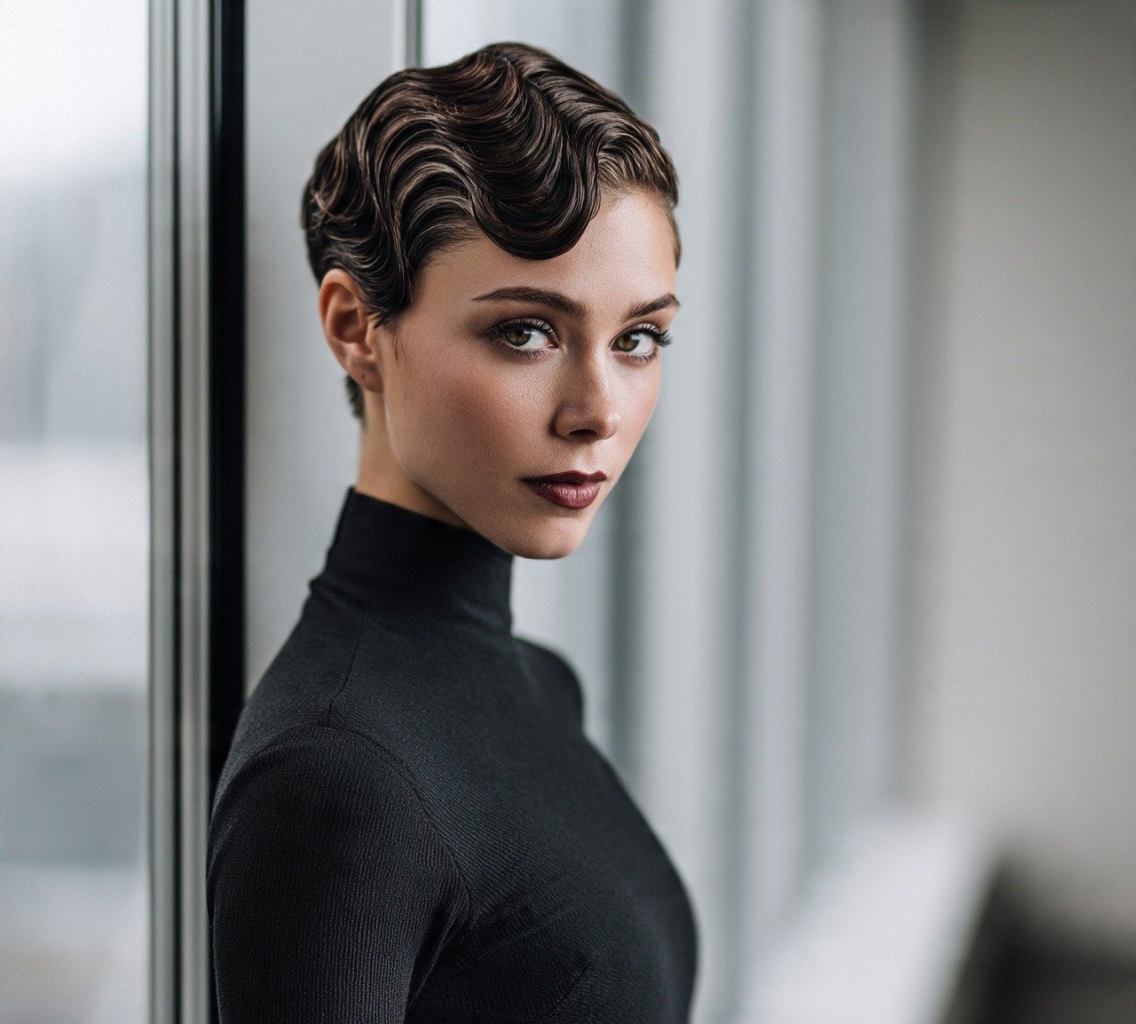 Hairstyles for Short Hair Easy: 14 Trendy Ideas That Actually Work 15 14. Finger Waved Pixie Hairstyles For Short Hair Easy