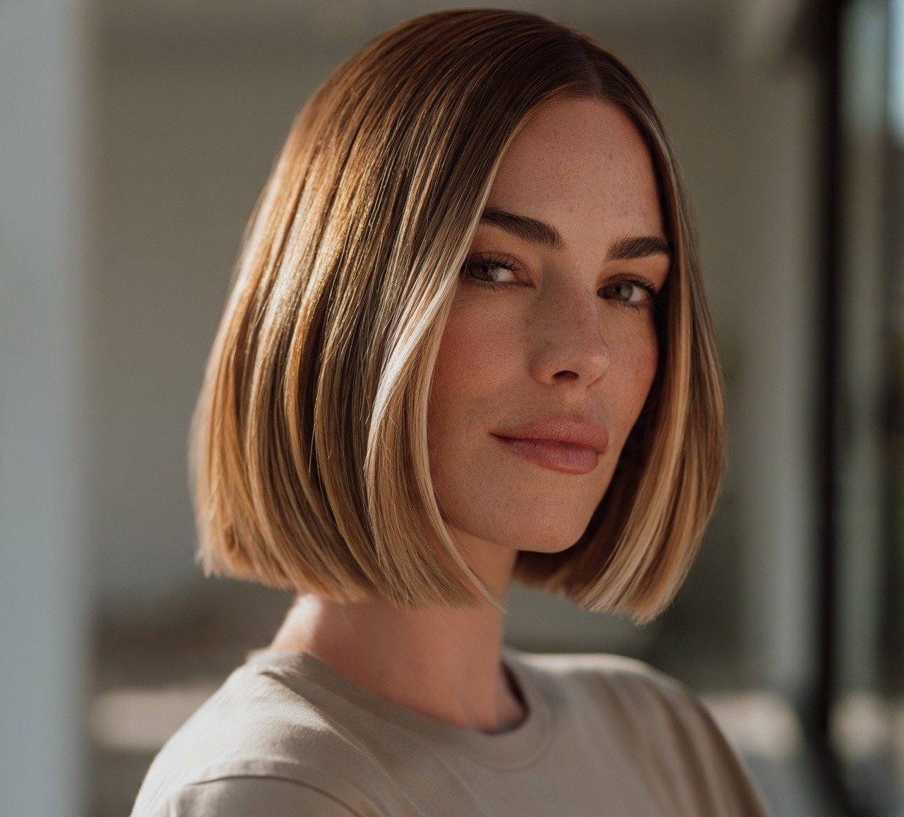 Short Hair Color Ideas: 16 Trendy Shades to Try Right Now 15 14. Golden Bronde Bob Short Hair Color