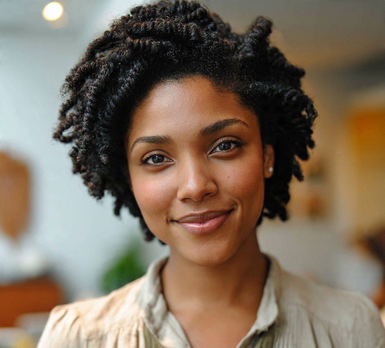 4. Short Twist Out Hairstyles for Short Natural Hair