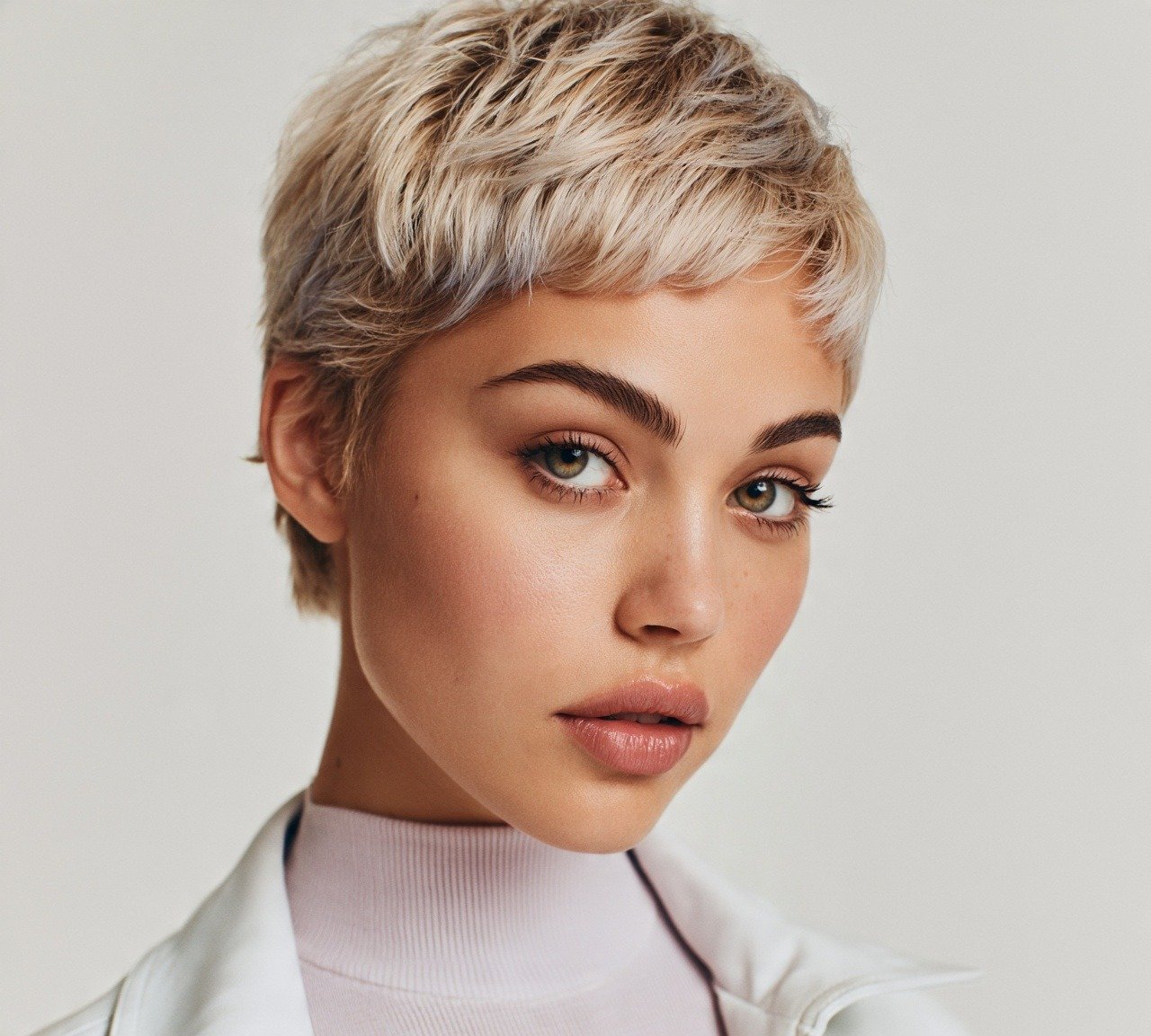 17 Trendy Hairstyles For Short Hair Y2K You'll Absolutely Love 6 5. Frosted Tips Crop Hairstyles For Short Hair Y2K