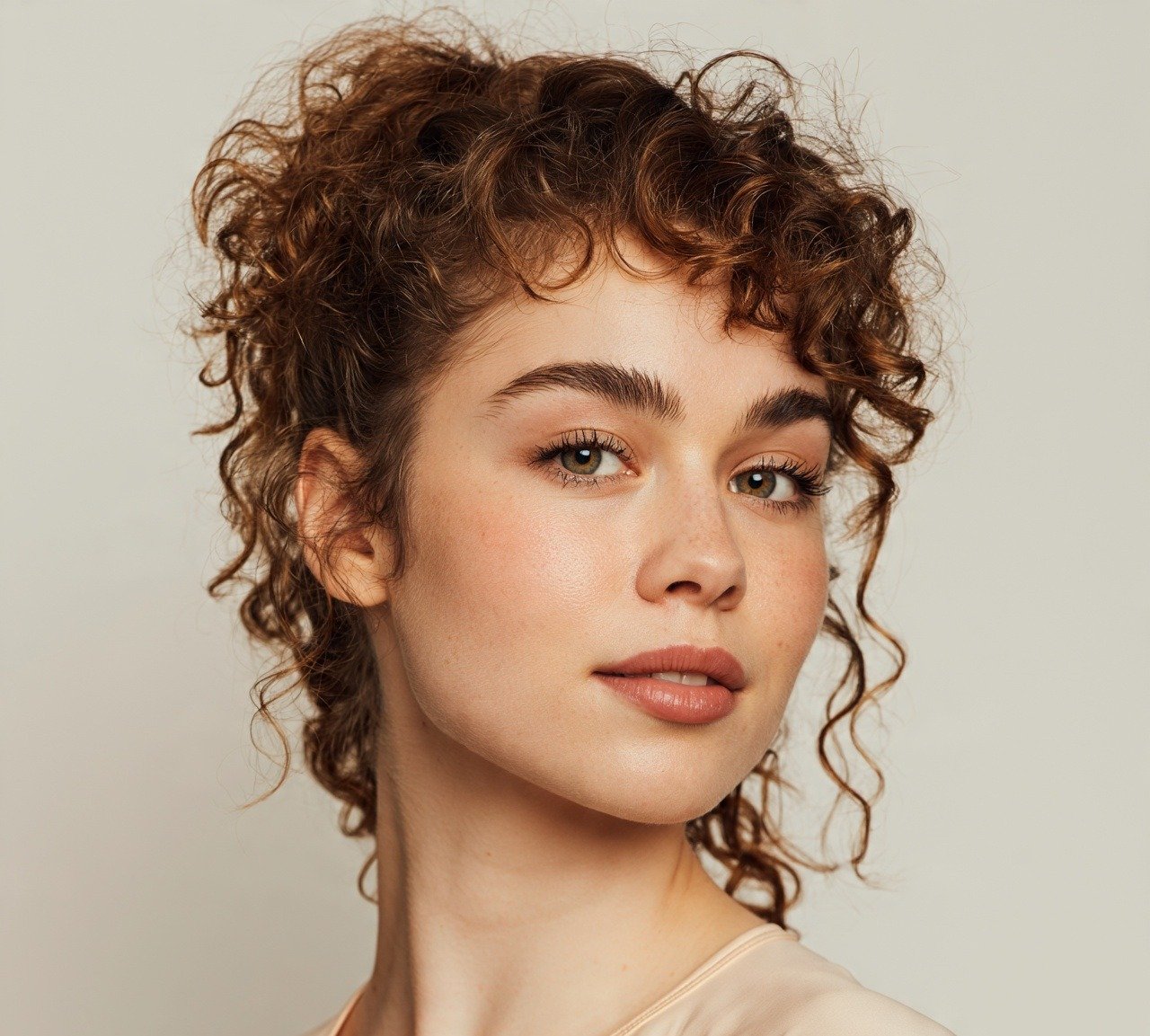 Short Hair Ponytail Hairstyles: 15 Trending Ideas That Are Worth Trying 7 6. Curly Ponytail with Face Framing Pieces Short Hairstyles