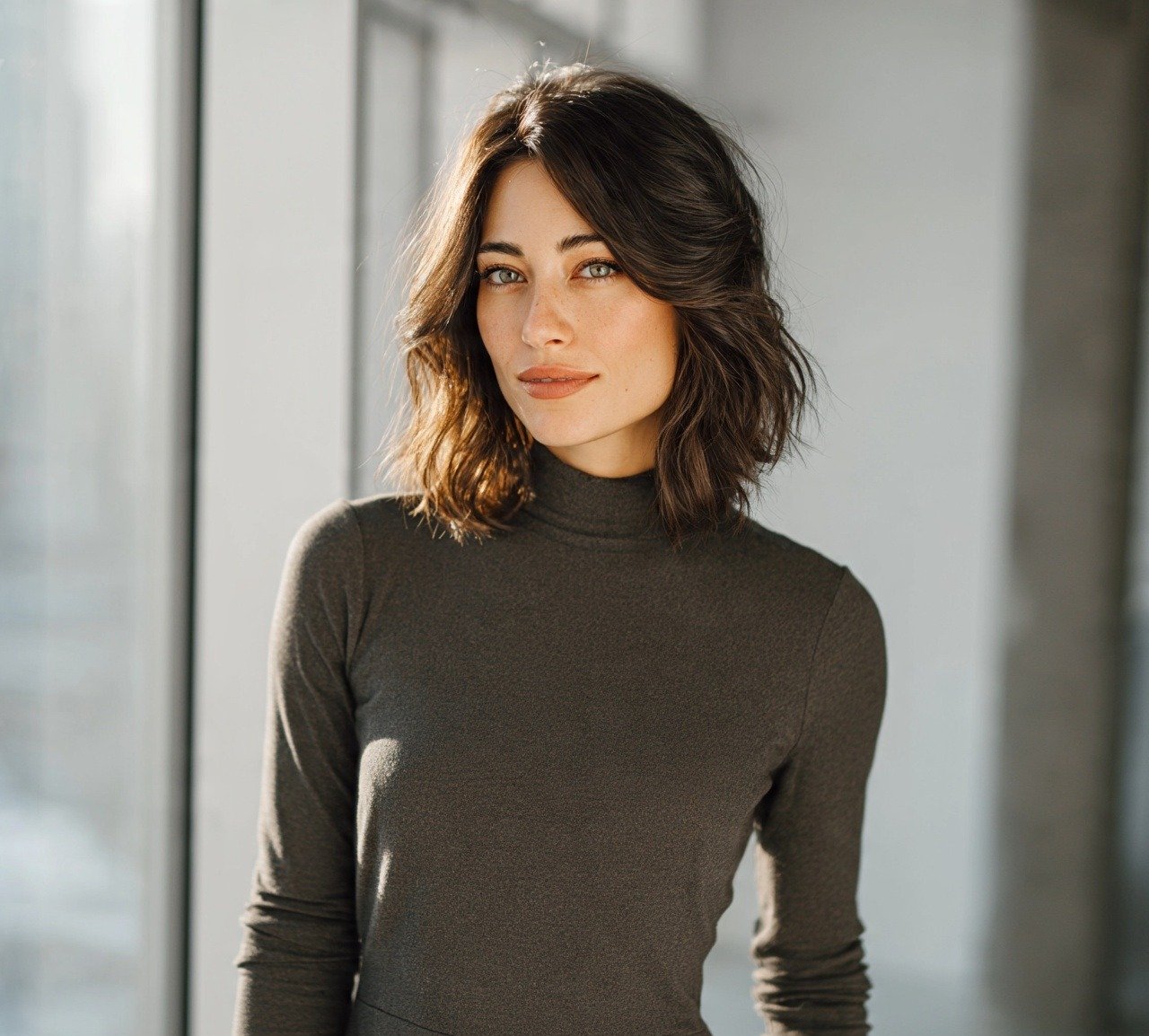 Hairstyles for Short Hair Easy: 14 Trendy Ideas That Actually Work 7 6. Wavy Lob with Layers Hairstyles For Short Hair Easy