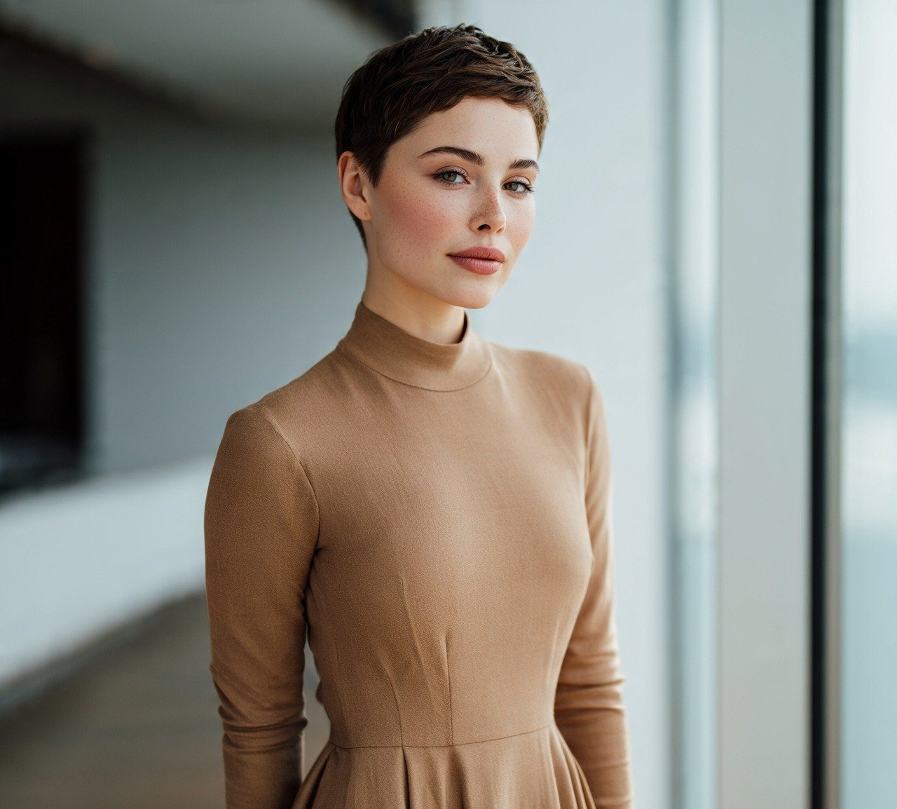 Hairstyles for Short Hair Easy: 14 Trendy Ideas That Actually Work 8 7. Cropped Pixie with Undercut Hairstyles For Short Hair Easy