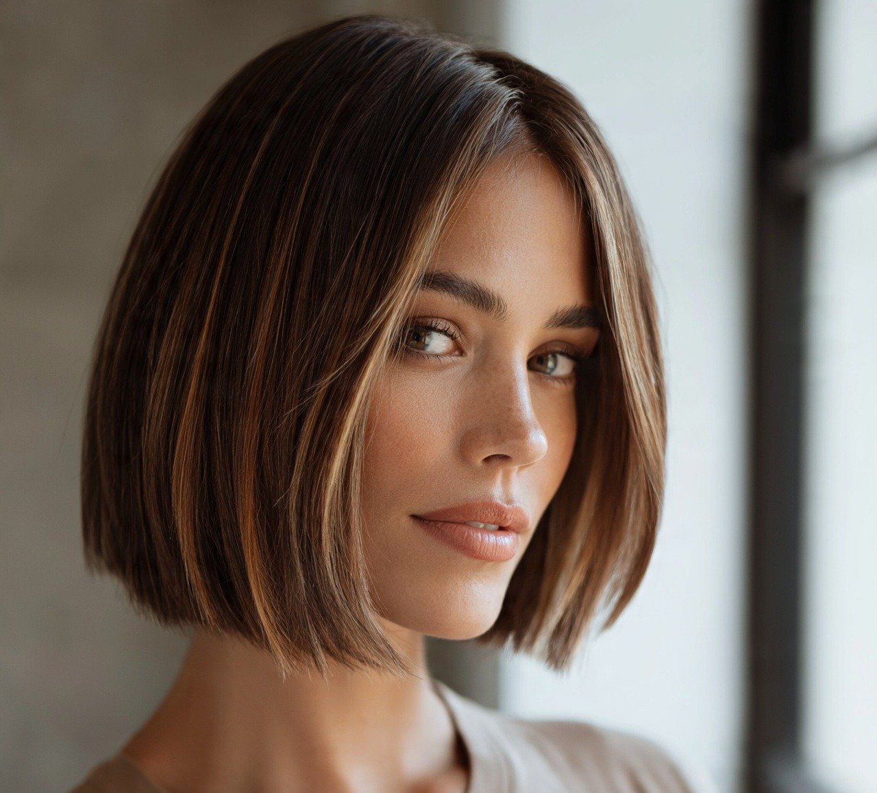 Short Hair Color Ideas: 16 Trendy Shades to Try Right Now 9 8. Caramel Balayage Bob Short Hair Color