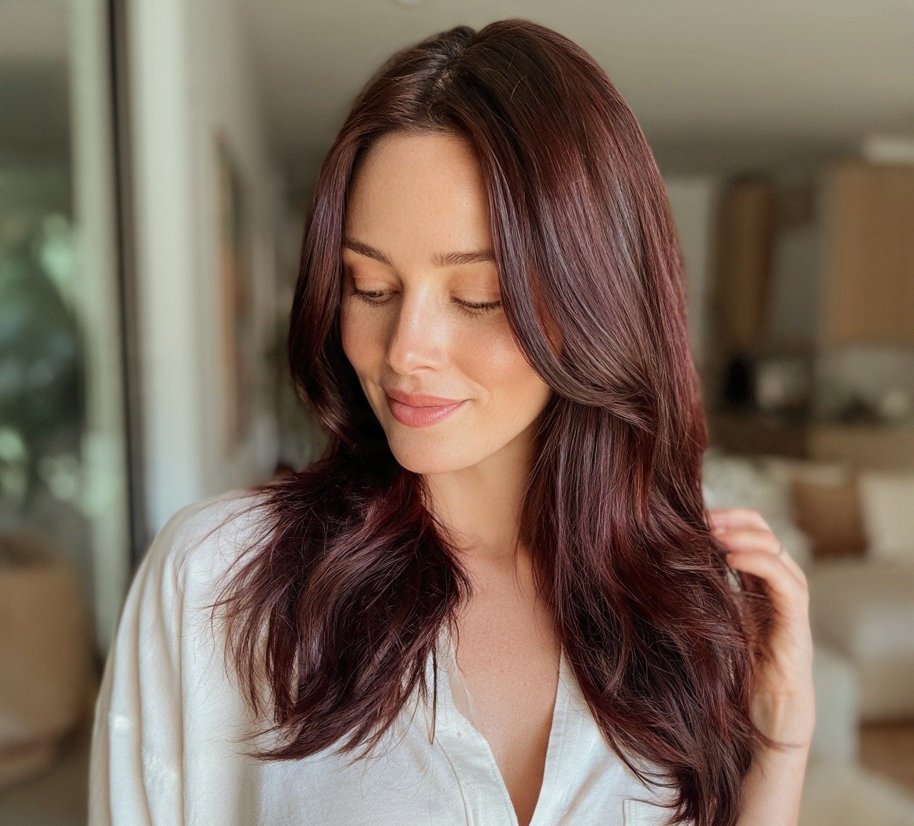 15 Trending Hair Color Brown Ideas That Are Pure Pinterest Magic 10 9. Chocolate Cherry Brown Hair Color