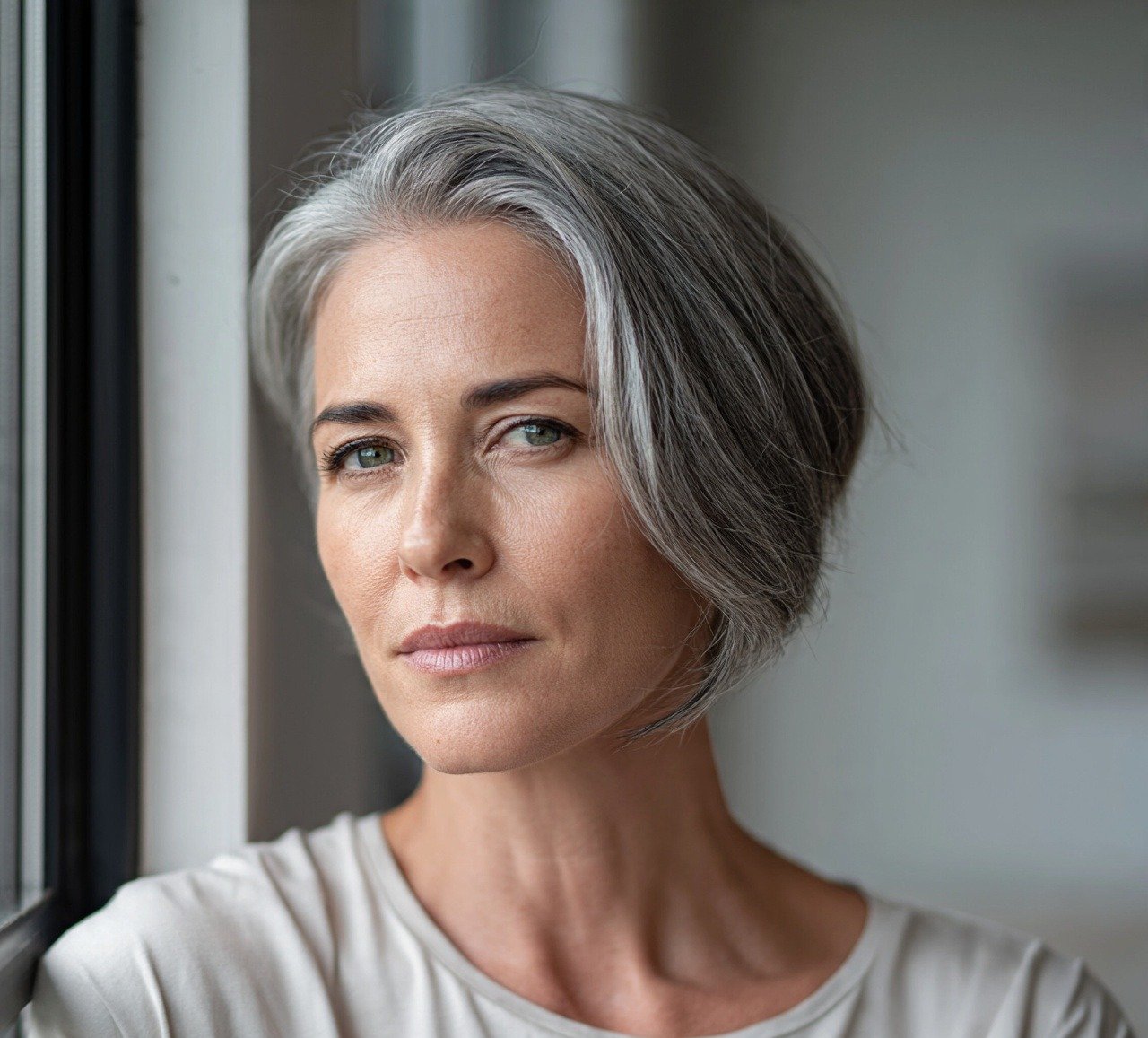 Short Hair Color Ideas: 16 Trendy Shades to Try Right Now 10 9. Silver Fox Gray Short Hair Color