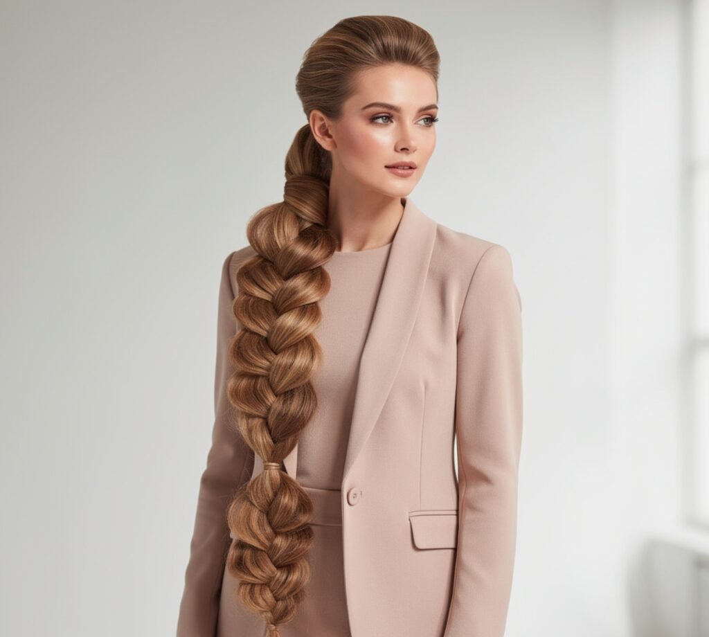 Fishtail Braid Ponytail