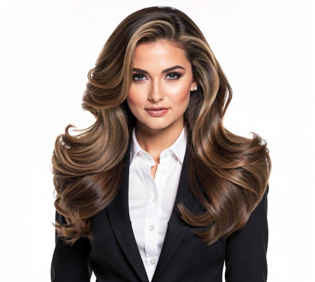 14 Trending Hairstyles for Long Length Hair That Flatter Every Texture in 2026 3 Layered Blowout
