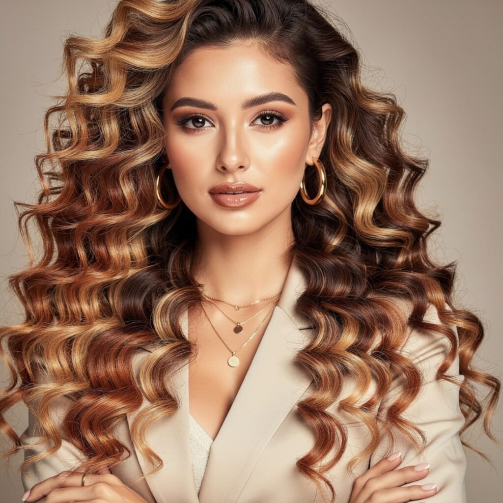 15 Gorgeous Hairstyles for Long Curly Hair for Every Occasion 14 Long Curly Color Melt