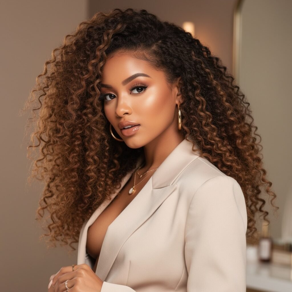 15 Gorgeous Hairstyles for Long Curly Hair for Every Occasion 12 Long Curly Twist Out Style